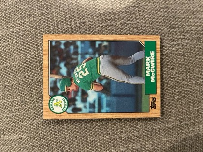 Mark McGwire, graded 8.0