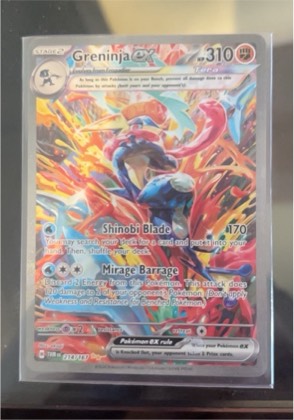 Greninja ex, graded 8.5