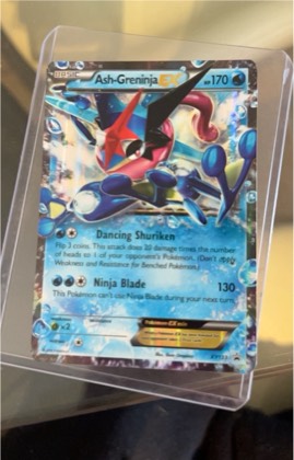 Ash-Greninja EX - XY133, graded 8.5