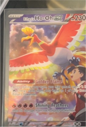 Ethan's Ho-Oh ex graded 8.5