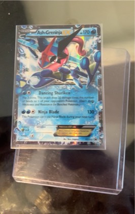 Ash-Greninja EX - XY133, graded 8.5