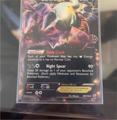 Darkrai EX, graded 4.5