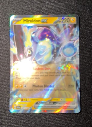 Miraidon ex - 081/198 graded 9