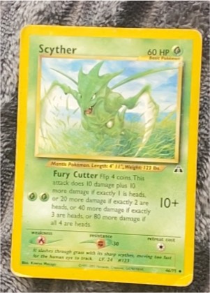 Scyther, graded 3.0