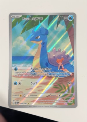 Misty's Lapras, graded 10.0