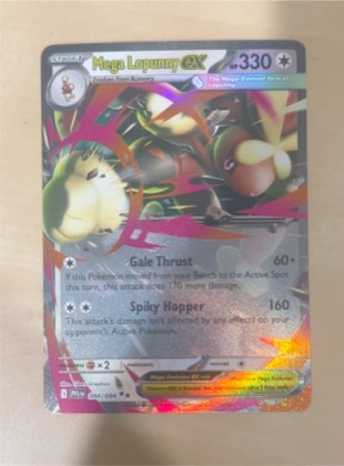 Mega Lopunny ex, graded 9.0