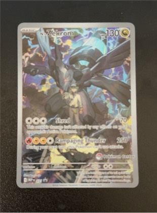 N's Zekrom - 031 (Pokemon Center Exclusive), graded 9.5