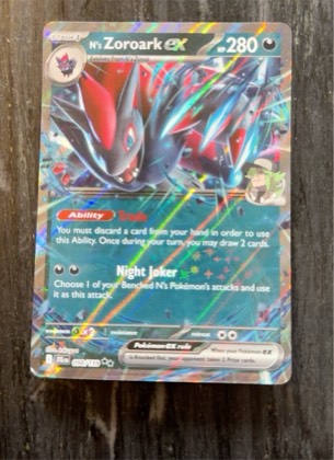 N's Zoroark ex, graded 9.5