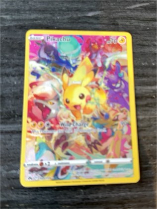 Pikachu graded 9