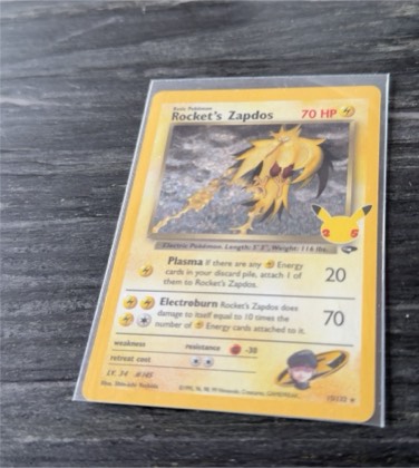 Rocket's Zapdos, graded 9.5