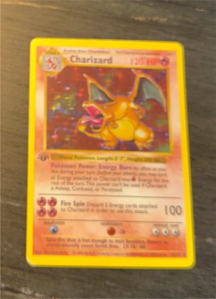 Charizard, graded 7.0