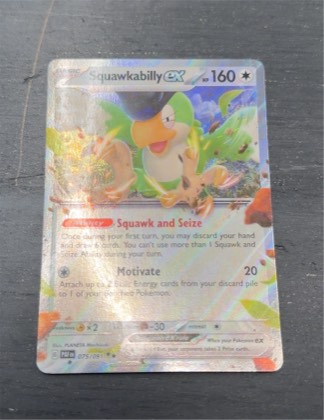 Squawkabilly ex, graded 7.5