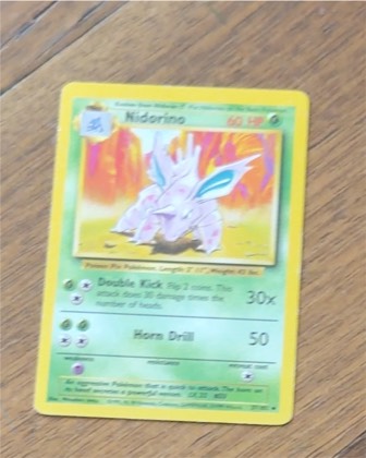 Nidorino, graded 7.0
