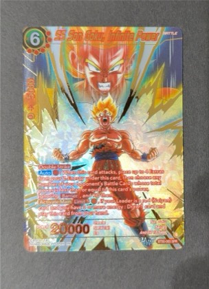 SS Son Goku, Infinite Power, graded 9.5