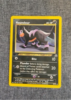 Houndour, graded 8.5