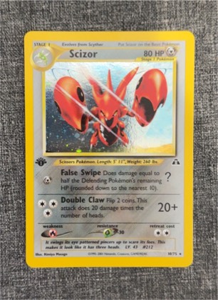Scizor, graded 8.5