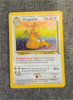 Dragonite, graded 7.5