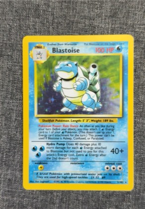Blastoise, graded 8.0