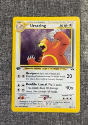 Ursaring, graded 8.5