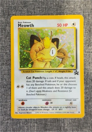 Meowth, graded 8.0