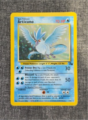 Articuno, graded 7.5