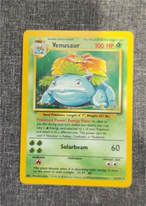 Venusaur, graded 8.5