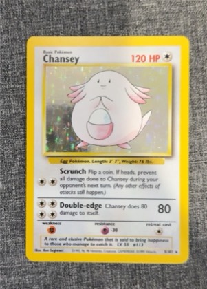 Chansey, graded 8.0