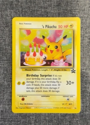's Pikachu, graded 9.5
