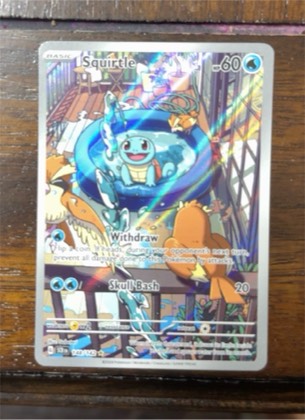 Squirtle, graded 9.5