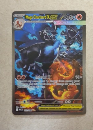 Mega Charizard X ex, graded 9.5