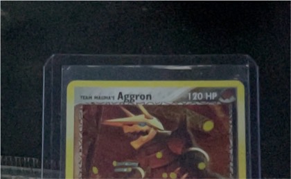 Team Magma's Aggron, graded 5.0