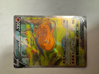 Charizard V, graded 9.0