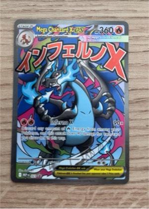 Mega Charizard X EX, graded 9.0
