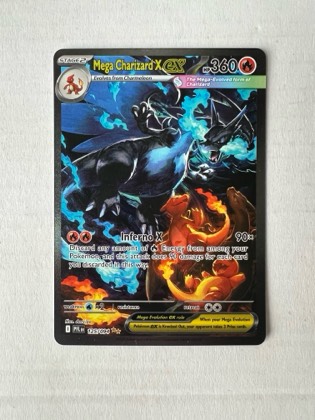 Mega Charizard X eX, graded 9.0