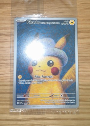 Pikachu with Grey Felt Hat, graded 9.5