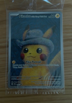 Pikachu with Grey Felt Hat, graded 9.5
