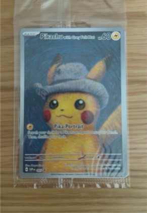Pikachu with Grey Felt Hat, graded 9.5