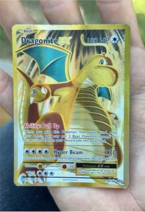 Dragonite EX (Full Art) graded 7