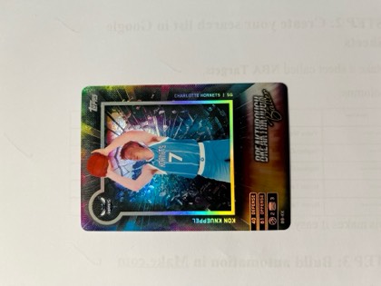 Kon Knueppel, graded 9.0