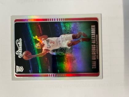 2018 Panini Chronicles #300 Shai Gilgeous-Alexander, graded 9.0