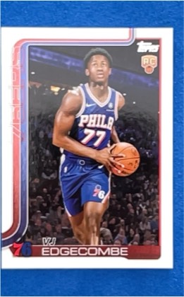 VJ Edgecombe, graded 8.5