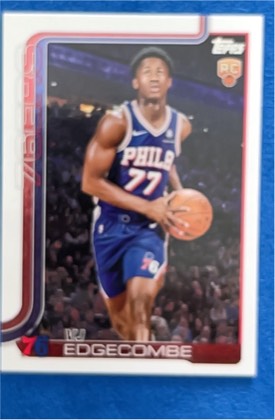 VJ Edgecombe graded 8.5