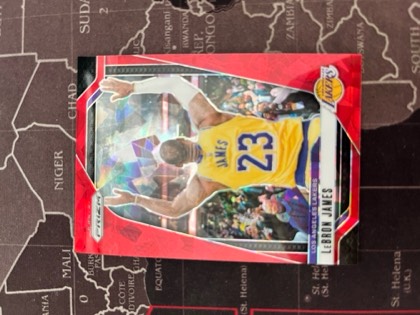 LeBron James, graded 8.5