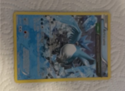 Articuno EX (Team Plasma) (132 Full Art), graded 5.0