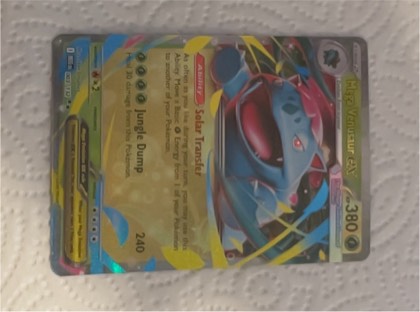 Mega Venusaur ex graded 9