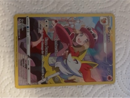 Braixen, graded 10.0