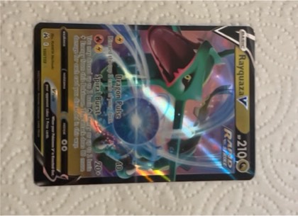 Rayquaza V, graded 9.5