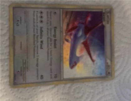 Latias - HGSS10 (Cosmos Holo), graded 5.0