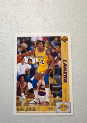 Magic Johnson, graded 8.5