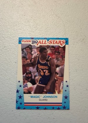 Magic Johnson, graded 8.5